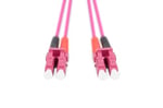 Assmann Digitus LWL optik ara bağlantı kablosu LC LC Multimode 50/125 µm çift yönlü uzunluk 1 m sınıfı OM4 LSOH RAL 4003 - Seçenekler: OS2 - LC/LC, OS2 - LC/SC, OM3 - LC/LC, OM3 - SC/SC...