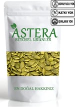 ASTERA 1 Kg Çiğ Kabak Çekirdeği İçi (Tuzsuz) 1000 Gr
