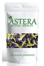ASTERA 100 gr Mavi Kelebek Sarmaşığı ( Butterfly Pea Flower ) Mavi Kelebek Çayı