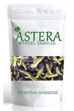 ASTERA 100 gr Mavi Kelebek Sarmaşığı ( Butterfly Pea Flower ) Mavi Kelebek Çayı