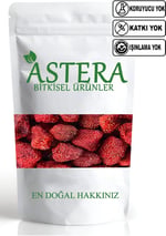 ASTERA 250 gr Çilek Kurusu ( 1. Kalite - Az Şekerli )