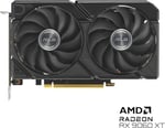 ASUS DUAL-RX9060XT-16G-AMD-RADEON-RX 9060 XT-16G-16GB GDDR6-128bit-3250MHz-HDMI-2xDP-EKRAN KARTI