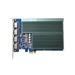 ASUS GeForce GT 730 2GB DDR5 grafik kartı (4 x HDMI, tek yuvalı tasarım, pasif soğutma, GPU Tweak II, GT730-4H-SL-2GD5) - Seçenekler: GT730-4H-SL-2GD5, GT730-2GD3-BRK-EVO, GT730-SL-2GD3-BRK-EVO...