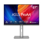 ASUS ProArt PA27JCV 27 5K IPS HDR500 5120 x 2880 5ms 400cd DP HDMI USB-C Hoparlör VESA 3YIL 99% DCI-P3,Calman Verified, PD 96W, Aut - Seçenekler: 27inc-60Hz-5K, 15.6inc-60Hz-4K, 15.6inc-60Hz-4K-HDR...