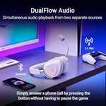 ASUS ROG DELTA II KABLOSUZ OYUN KULAKLIĞI (50MM TİTANYUM SÜRÜCÜLER, ROG SPEEDNOVA, 10MM SÜPER GENİŞ BANT MİKROFON, 153-SAAT PİL ÖMRÜ, DUALFLOW SES, BT, 2.4GHZ, 3.5MM, PC, SWITCH, PS4, PS5, XBOX UYUMLU