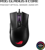 Asus ROG Gladius II Core 6200DPI 6 Tuş Optik RGB Kablolu Gaming (Oyuncu) Mouse - Seçenekler: ROG CHAKRAM, ROG CHAKRAM CORE, ROG GLADIUS II CORE...