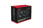ASUS ROG PBT Doubleshot klavye seti (tuş kapakları, sağlam PBT, kısaltılmış şaft, orta yükseklikte profiller) çok renkli, tek beden