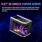 ASUS ROG RYUO IV SLC 360 ARGB, HAREKETLİ KAVİSLİ 6.7 İNÇ AMOLED EKRANI GÖZLE GÖRÜLEBİLİR VİDEO VEYA ÖZELLEŞTİRİLMİŞ ARGB 6 YIL GARANTİ. | İşlemci sistemi sistemi, 2 K AMOLED kavisli ekran, 6,67 inç, 3