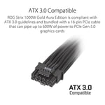Asus ROG-STRIX-1000G-AURA 1000W 80+ Gold Aura Edition Power Supply