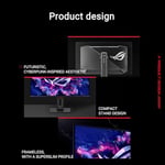 ASUS ROG Strix XG27AQDMES 26.5″ OLED 240Hz 0.03ms 2K QHD Adaptive Sync QD-OLED Pivot Gaming Monitör