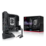ASUS ROG Strix Z790-I Oyun WiFi 6E LGA 1700 (Intel®13. ve 12. Nesil) mini-ITX oyun anakart (PCIe5.0, DDR5,10+1 güç aşamaları, Thunderbolt 4,2.5GbLAN, USB 3.2 Gen 2x2 ön panel Tip-C, 2x M.2/NV. Me SSD)