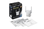 ASUS RP-N12 TDualBand-Roaming Özellikli-Menzil Arttırıcı, Tekrarlayıcı, Wi-Fi 4 N300, WLAN Menzil Uzatması, Güç Anahtarı, 2 Harici Anten, Uygulama Kontrolü