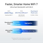 ASUS RT-BE82U WiFi7 BE6500 Dual Band Gigabit Extendable Router