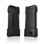 ASUS TUF Gaming AS1000 1TB Taşınabilir SSD— Sıvı ve Toz Koruması IP68, MIL-STD-810H, NTI Backup Now EZ software hediyeli - USB3.2 GEN2 Tip-C (10 Gbps), USB-C'den C'ye kablo