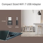 ASUS USB-BE92 NANO WiFi7 BE6500 Tri-Band USB Adaptör