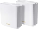 ASUS XT8 (W-2-PK) ZenWifi XT8 Gaming-Ai Mesh-AiProtectionPro-Torrent-Bulut-DLNA-Kablosuz Ağ Dağıtım Mesh Sistemi(Beyaz İkili Paket) - Seçenekler: 2 Pack White, XD4, XT8, Beyaz, Siyah