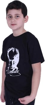Atatürk Baskılı Atatürk Imzalı Unisex Çocuk T-shırt