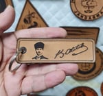 ATATÜRK Deri Anahtarlık - Arma - Leather Key Holder