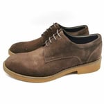 AU05 Kahve Süet Kışlık Oxford Model