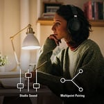 Audio-Technica ATH-M20xBT Kablosuz Kulak Üstü Kulaklık, Siyah, Ayarlanabilir