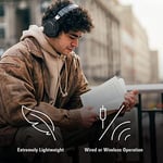 Audio-Technica ATH-M20xBT Kablosuz Kulak Üstü Kulaklık, Siyah, Ayarlanabilir
