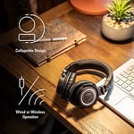 Audio-Technica M50xBT2 kablosuz kulaklık, siyah