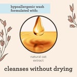 Aveeno Baby Günlük Nem Yumuşak Vücut Yıkama ve Şampuan Yulaf Özlü, 2'si 1 Arada Bebek Banyosu Yıkama ve Saç Şampuanı, Yırtılmaz ve Paraben İçermez, Saç ve Hassas Ciltler için, Hafif Kokulu, 8 ml