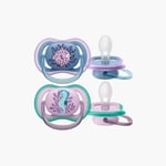 Avent Ultra Aır Gece Emzik 0-6 Ay 2 Li Kız