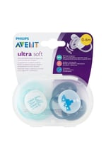 Avent Ultra Soft Yumuşak 0-6 Ay 2li Emzik