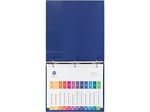 Avery 3 halkalı kitap için aylık ayraç, ayarlanabilir içindekiler, çok renkli, 6 set (11830)