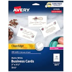 Avery Clean Edge Yazdırılabilir Kartvizitler, Emin Besleme Teknolojisi, 2