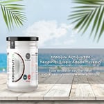 Avofarm Organik Soğuk Sıkım Hindistan Cevizi Yağı%100 Organik (300 ML)