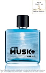 Avon Musk Marine Erkek Parfüm Edt 75 Ml. - Seçenekler: Tekli, Üçlü, İkili