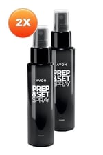 Avon Prep and Set Spray Makyaj Sabitleyici Sprey 125 Ml. İkili Set - Seçenekler: Tekli, İkili Set, Üçlü Set