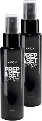 Avon Prep and Set Spray Makyaj Sabitleyici Sprey 125 Ml. İkili Set - Seçenekler: Tekli, İkili Set, Üçlü Set