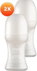 Avon Pur Blanca Kadın Rollon 50 Ml. İkili Set - Seçenekler: Tekli, İkili, Üçlü