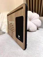 Axolotl Foldaway Telefon ve Tablet Bölmeli Katlanır Ayaklı Laptop Sehpası Notebook Bilgisayar Çalışma Masası