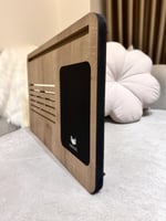 Axolotl Foldaway Telefon ve Tablet Bölmeli Katlanır Ayaklı Laptop Sehpası Notebook Bilgisayar Çalışma Masası