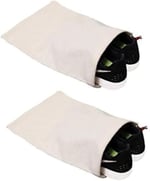 Ayakkabı Torbası 30 * 40cm 2 Adet (45 Numaraya Kadar) Krem hemdeNM7