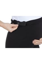 Ayarlanabilir Bel Pamuklu Hamile Şort Tayt - Bedenler: S, M, L, XL, XXL