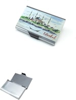 Ayasofya Cami Baskılı Baskılı Alüminyum Kartvizitlik Kapaklı Kartlık (1 ADET) (EBAT: 9,5 cm x 6 cm x 1,2 cm) PRS-MKA