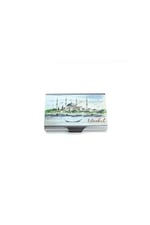 Ayasofya Cami Baskılı Baskılı Alüminyum Kartvizitlik Kapaklı Kartlık (1 ADET) (EBAT: 9,5 cm x 6 cm x 1,2 cm) PRS-MKA