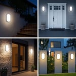 Aydos 15W IP65 Oval Beyaz LED Tavan ve Duvar Lambası | 6500K Beyaz Işık | Su ve Toz Geçirmez Banyo Bahçe Balkon Aydınlatma Armatürü | Yüzeye Monte, 1500 Lümen (220V)