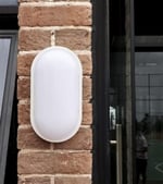 Aydos 20W Oval Beyaz LED Nemliyer Armatür – IP65 Su Geçirmez Tavan/Duvar Lambası, 6500K Beyaz Işık, 2000 Lümen, 27x16.7 cm, İç ve Dış Mekan Kullanıma Uygun, Banyo Balkon Bahçe Aydınlatması