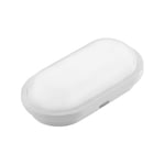 Aydos 20W Oval Beyaz LED Nemliyer Armatür – IP65 Su Geçirmez Tavan/Duvar Lambası, 6500K Beyaz Işık, 2000 Lümen, 27x16.7 cm, İç ve Dış Mekan Kullanıma Uygun, Banyo Balkon Bahçe Aydınlatması