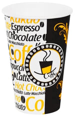 Aygün Cup 12 Oz Karton Bardak 300 ml - 200'lü (Latte Bardağı)