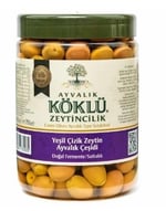 Ayvalık Yeşil Çizik Zeytin 1000cc