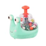 B. BX1561Z Bebek - Işıklı Top Popper - Parlayan Salyangoz Küçük Çocuklar - Gelişimsel Faydalar - Etkileşimli Oyuncak - 10 Ay + - Escar-Glooooow, Çoklu