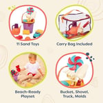 B. Toys 44195 – Ready Beach Bag, plaj Domates