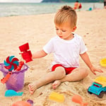 B. Toys 44195 – Ready Beach Bag, plaj Domates